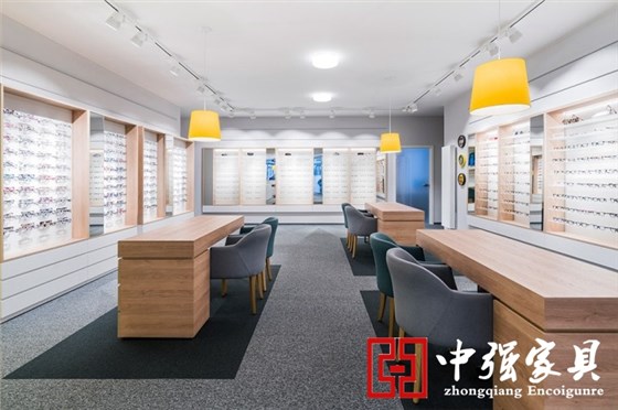 展柜設(shè)計，柜臺設(shè)計,眼睛柜臺