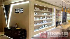 南京徳基廣場尊上陶瓷展柜設(shè)計(jì)制作