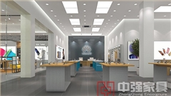 華為手機專賣店設計裝修展柜制作