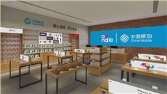 溧陽萬達手機連鎖店展柜制作