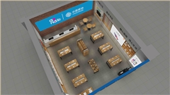 溧陽萬達手機連鎖店展柜制作