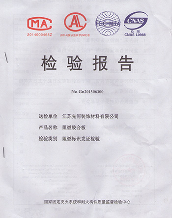 中強(qiáng)家具檢驗(yàn)報(bào)告-阻燃膠合板