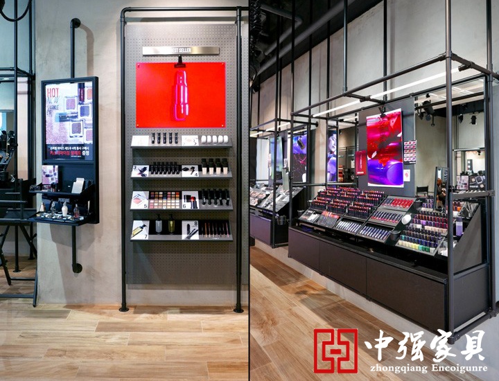 南京展柜，展柜設(shè)計,化妝品展柜