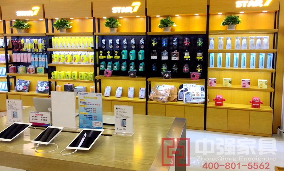 手機墻，手機展柜