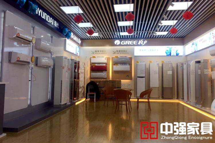 格力空調專賣店柜臺，柜臺效果圖