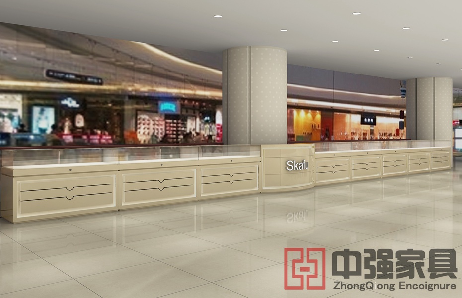 珠寶展柜，展柜設(shè)計