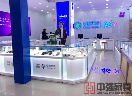 南京地區(qū)移動4G手機柜臺展柜