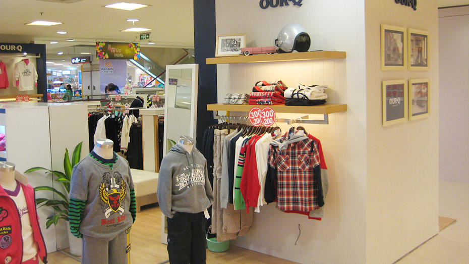 童裝展示柜,童裝展柜設(shè)計(jì),展柜制作