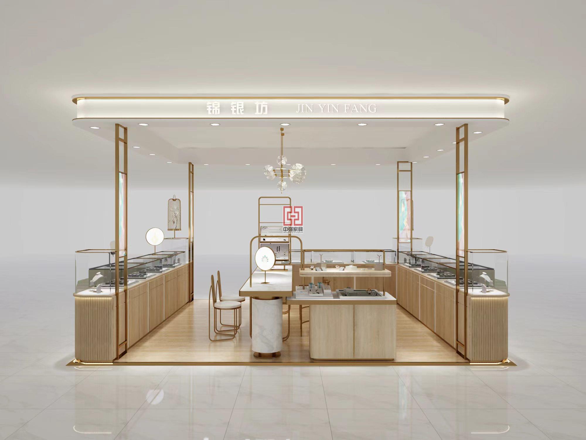 南京龍湖珠寶展柜定制優(yōu)選——中強展柜廠，打造高端奢華展示空間