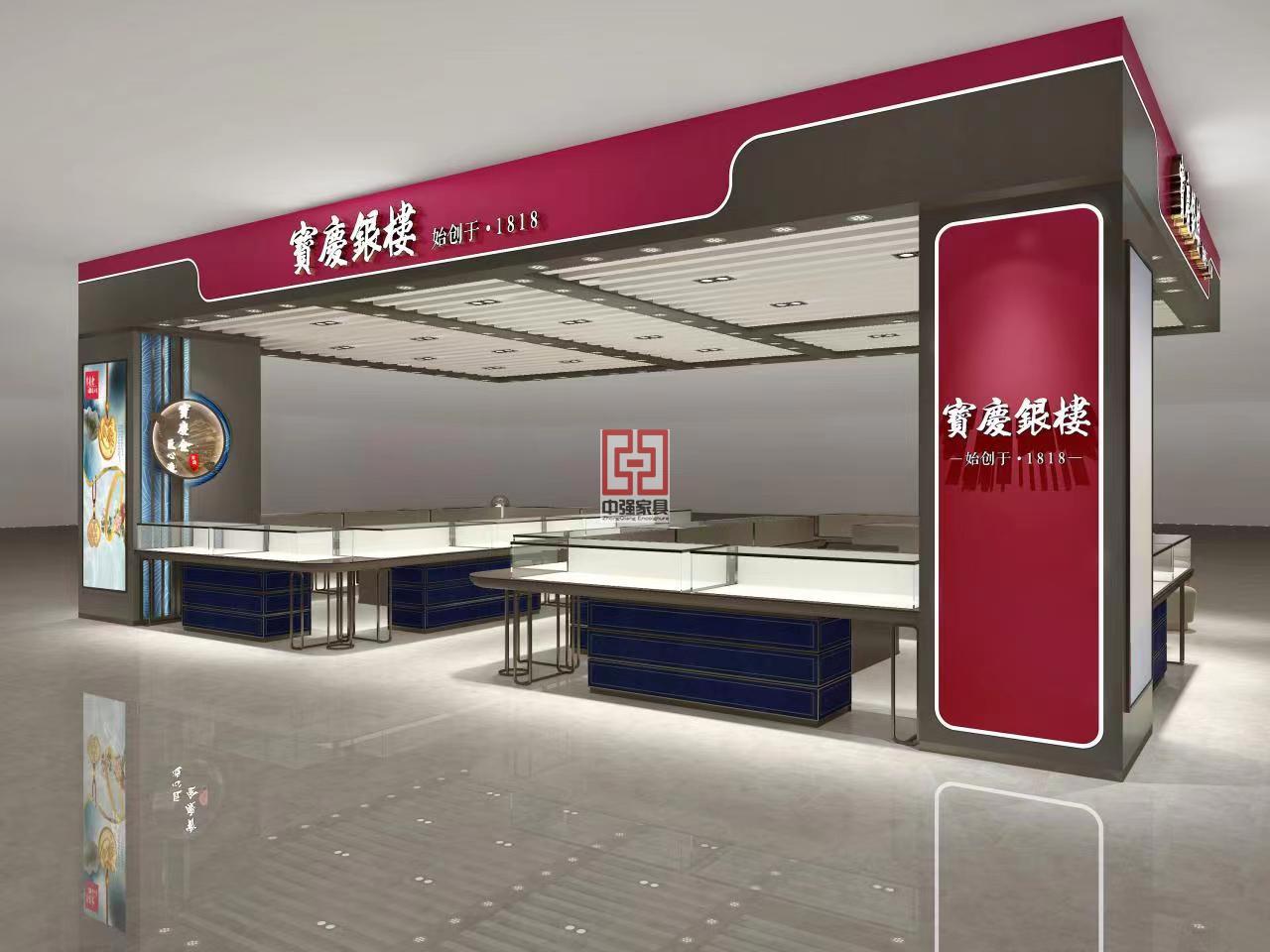 臺(tái)州珠寶展柜定制廠家-中強(qiáng)展柜廠